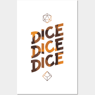 Dice Dice Dice Posters and Art